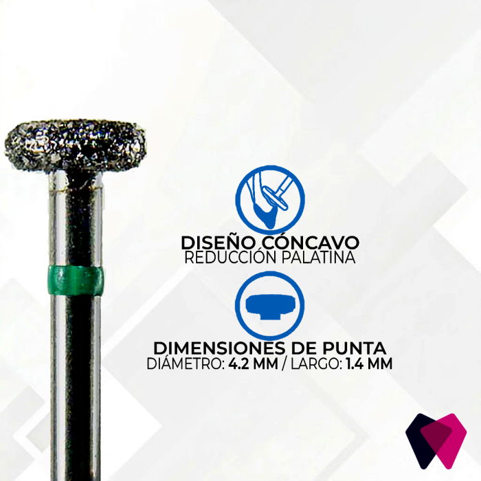 2042C Fresa Rueda | Cortes amplios y cavidades precisas en odontología