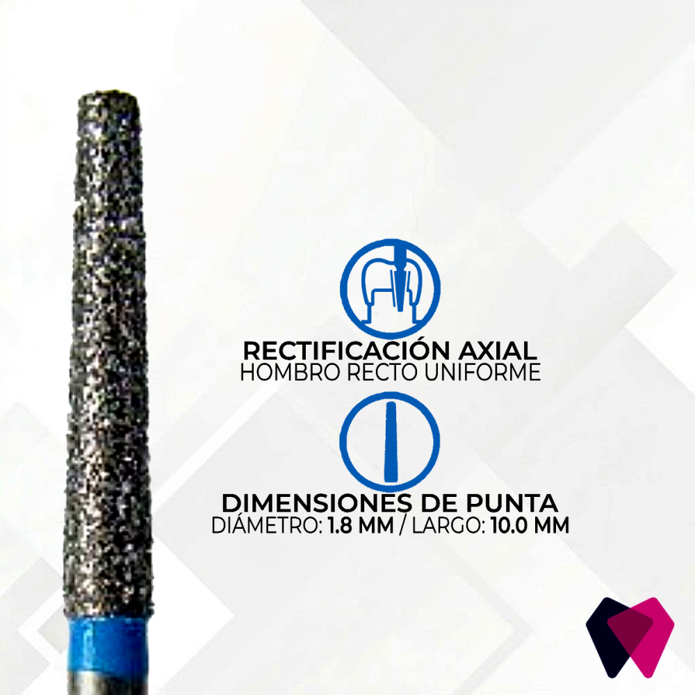 0916.10M Fresas Cónicas Dentales | Corte preciso y seguro