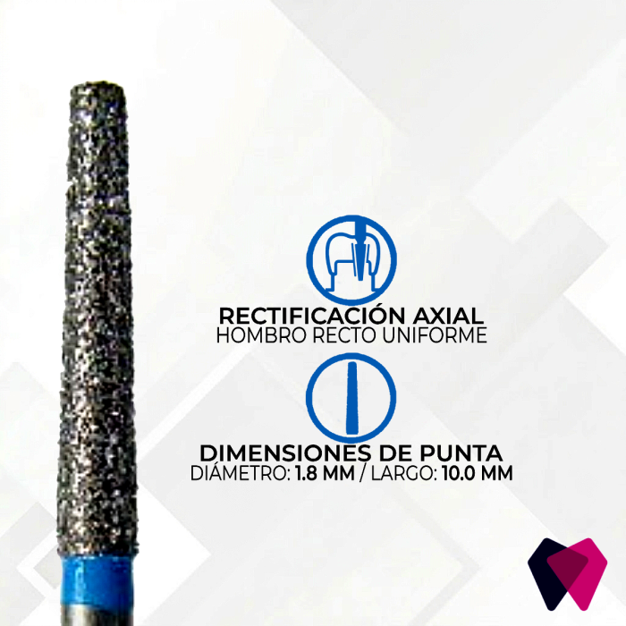 0916.10M Fresas Cónicas Dentales | Corte preciso y seguro