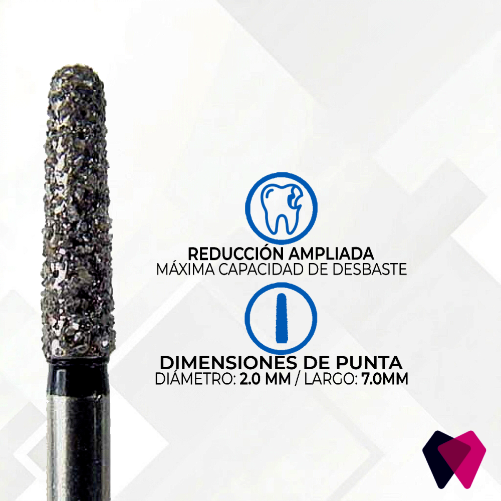 Cónica 1118.7C Punta Redonda (NeoDiamond®)