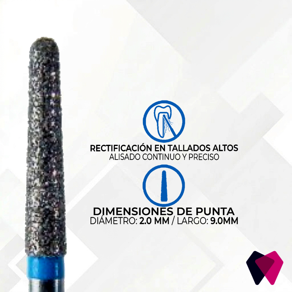 1118.9M Fresas Cónicas Dentales | Corte preciso y seguro