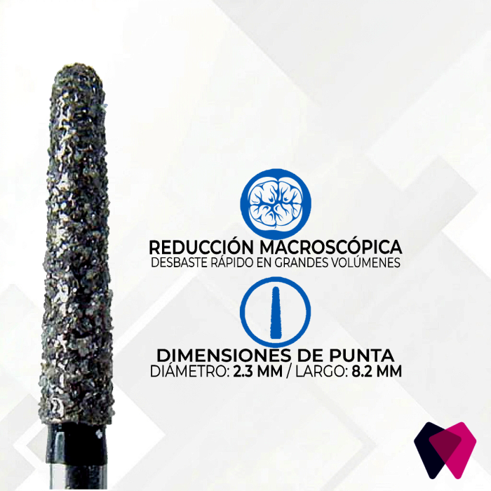 1121.8C Fresas Cónicas Dentales | Corte preciso y seguro