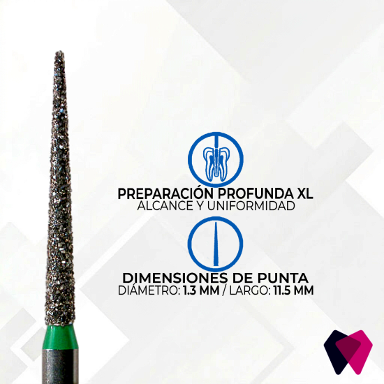 1312.11C Fresas de Fisura Dentales | Corte preciso y conservador