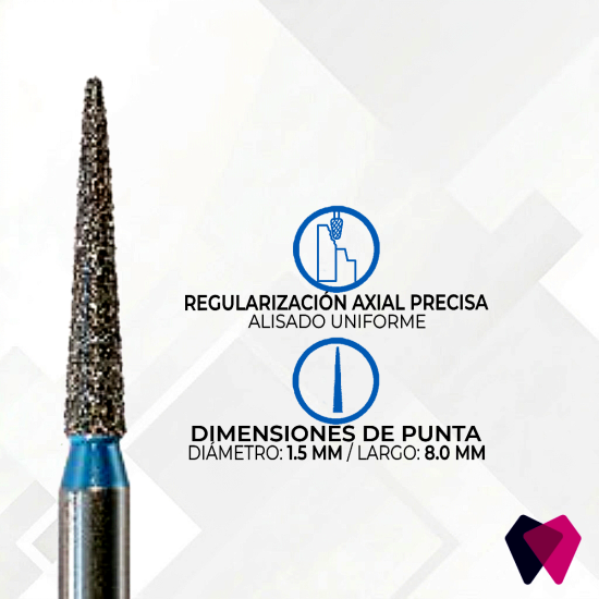 1314.8M Fresas de Fisura Dentales | Corte preciso y conservador