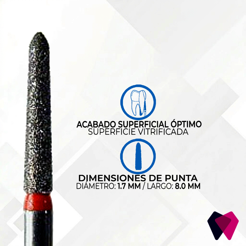 Cónica 1716.8F en Punta (NeoDiamond®)