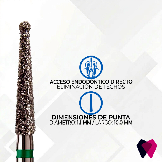 E164.011C Fresas EndoAccess Microcopy | Acceso endodóntico seguro y preciso