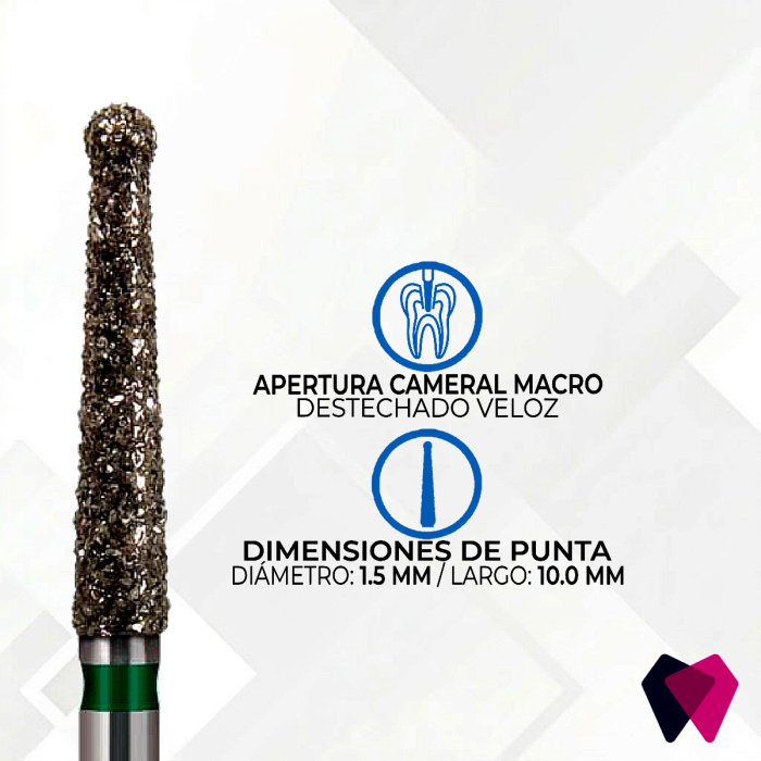 E164.015C Fresas EndoAccess Microcopy | Acceso endodóntico seguro y preciso