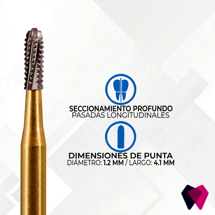 MAX 2 NeoMax NeoBurr Microcopy | Fresas de carburo para corte de metal