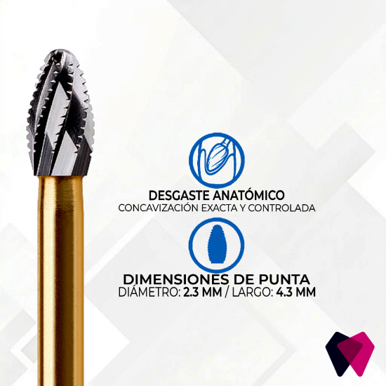 Crown Prep FG CK37923 Preparación Coronas (CrownKing®)