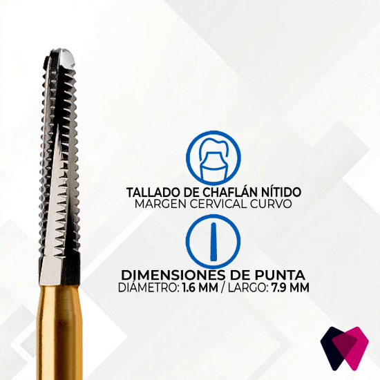 CK85616 NeoBurr Crown King Microcopy | Fresas de carburo para preparación de coronas