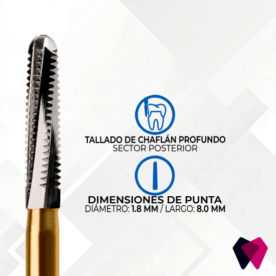CK85618 NeoBurr Crown King Microcopy | Fresas de carburo para preparación de coronas