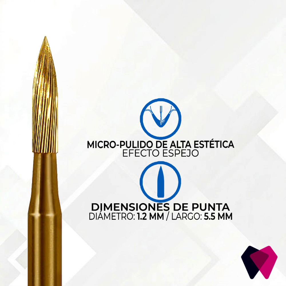 FG 9903UF NeoBurr 30-Blade Trimming & Finishing | Fresas multilaminadas de acabado ultra fino