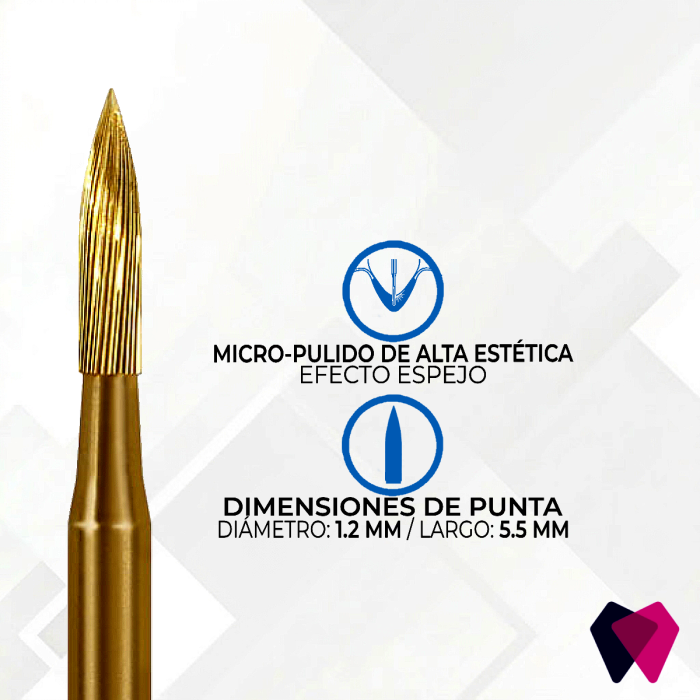 FG 9903UF NeoBurr 30-Blade Trimming & Finishing | Fresas multilaminadas de acabado ultra fino