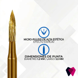 FG 9903UF NeoBurr 30-Blade Trimming & Finishing | Fresas multilaminadas de acabado ultra fino