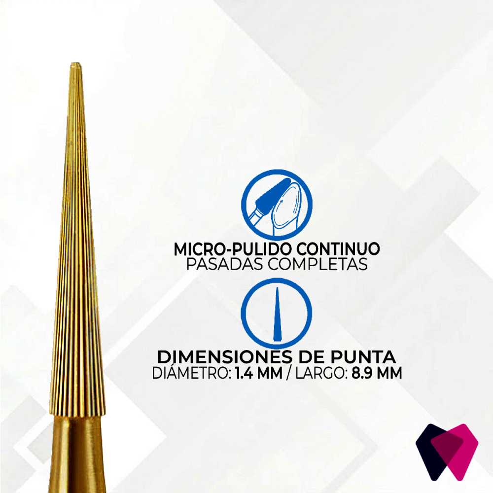 FG EF9UF NeoBurr 30-Blade Trimming & Finishing | Fresas multilaminadas de acabado ultra fino