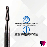 FG 1171 NeoBurr Operatoria Microcopy | Fresas de carburo para cavidades
