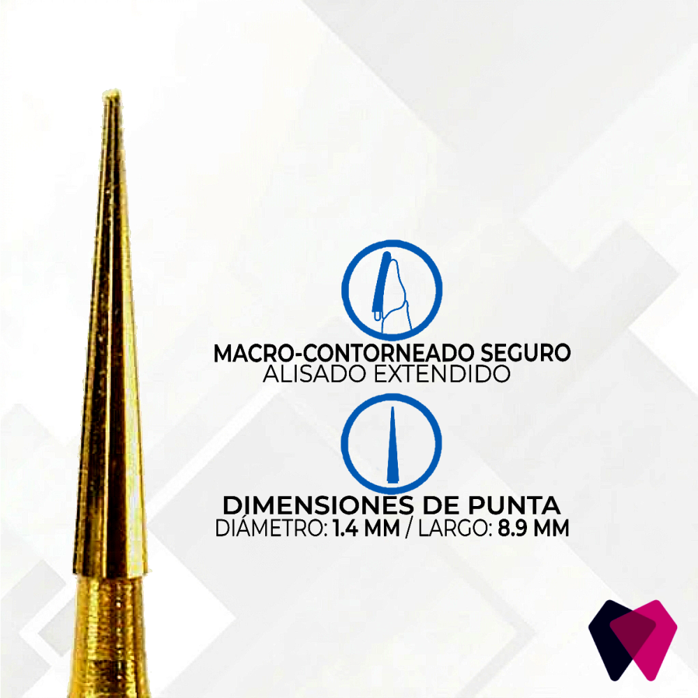 Multilaminada FG EF9 Fisura 10 Filos Rectos (EF-Series)