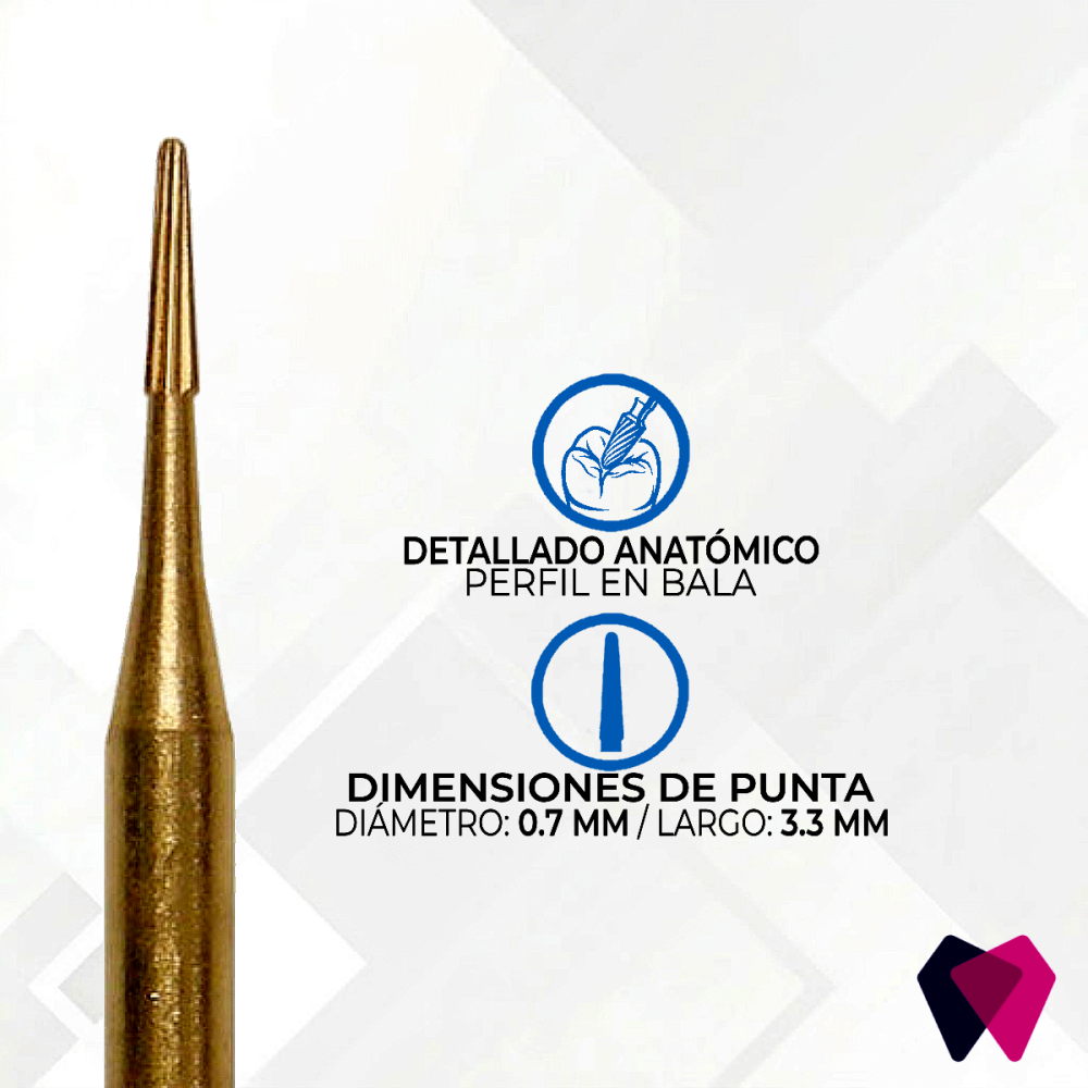 Multilaminada FG OS3 Bala 12 Filos Rectos (EF-Series)