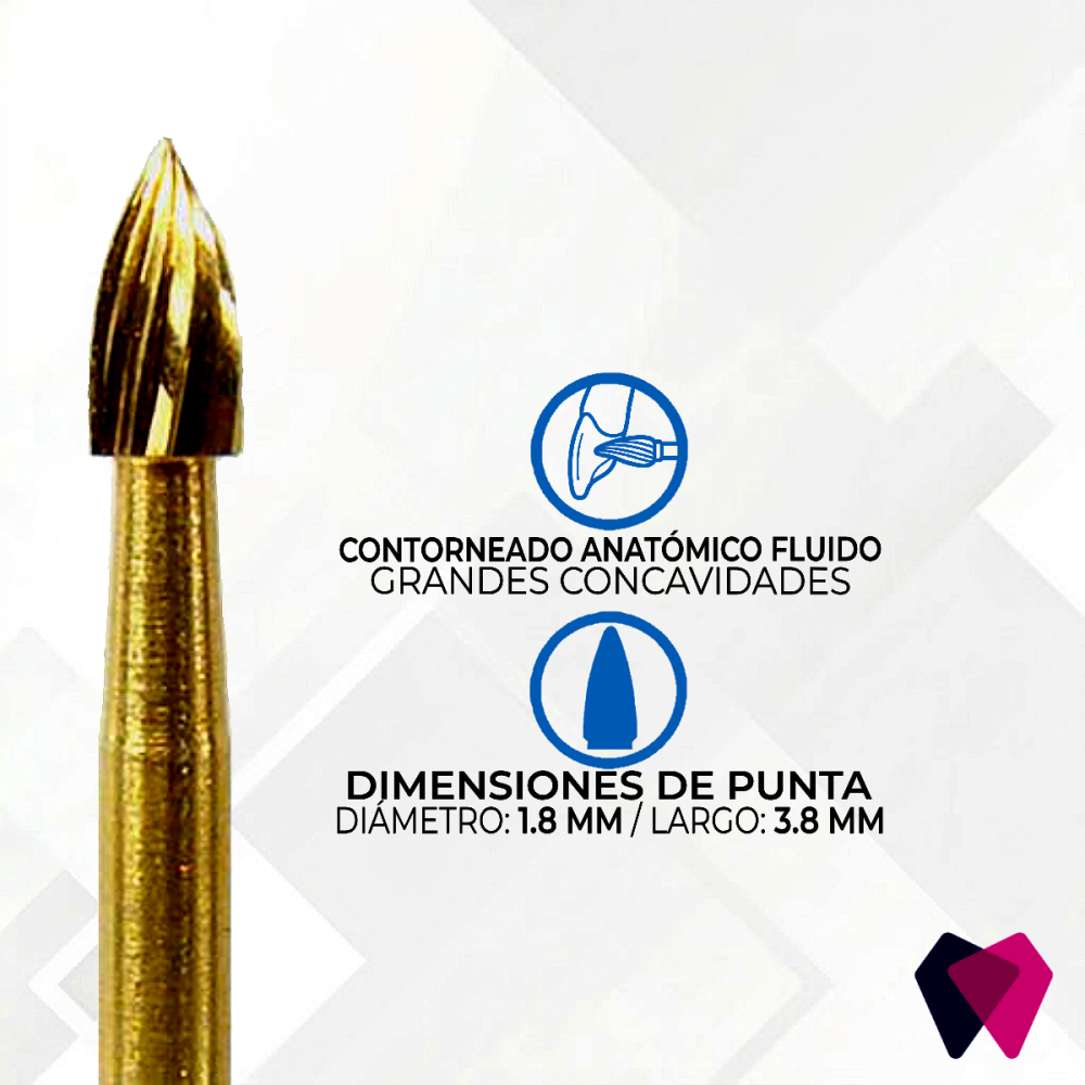 FG 7106 NeoBurr 12-Blade Trimming & Finishing | Fresas multilaminadas de carburo